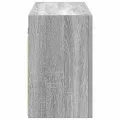 Armoire murale de bain sonoma gris 100x25x40 cm bois ingénierie