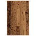 Armoire à tiroirs vieux bois 40x50x76 cm bois d'ingénierie