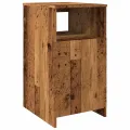 Armoire à tiroirs vieux bois 40x50x76 cm bois d'ingénierie