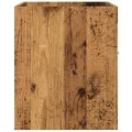 Meuble lavabo de salle de bain vieux bois bois d'ingénierie
