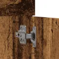 Meuble lavabo de salle de bain vieux bois bois d'ingénierie