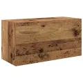Armoire murale de bain vieux bois 60x25x30 cm bois d'ingénierie