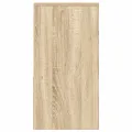 Tables de chevet avec tiroir 2 pcs chêne sonoma 35x34x66,5 cm