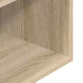 Tables de chevet avec tiroir 2 pcs chêne sonoma 35x34x66,5 cm