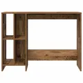 Bureau vieux bois 102,5x35x75 cm bois d'ingénierie