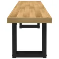 Banc à manger NOAIN pieds en forme de U 180x40x45 cm massif pin