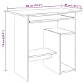 Bureau vieux bois 80x45x74 cm bois d'ingénierie