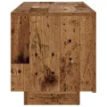 Table de chevet vieux bois 100x35x40 cm bois d'ingénierie