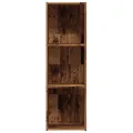 Bibliothèque vieux bois 36x30x114 cm bois d'ingénierie