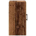 Armoire murale vieux bois 60x31x60 cm bois d'ingénierie