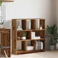 Bibliothèque vieux bois 97,5x29,5x100 cm bois d'ingénierie