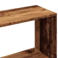Bibliothèque vieux bois 97,5x29,5x100 cm bois d'ingénierie
