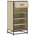Étagère à chaussures chêne sonoma 48x38x97,5 cm bois ingénierie