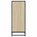 Étagère à chaussures chêne sonoma 48x38x97,5 cm bois ingénierie