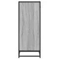Étagère à chaussures sonoma gris 48x38x97,5 cm bois ingénierie