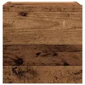Meuble TV mural vieux bois 30,5x30x30 cm