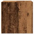 Meuble TV mural vieux bois 30,5x30x30 cm