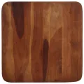  Table de bar 60 x 60 x 107 cm bois massif d'acacia