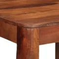 Table de bar 60 x 60 x 107 cm bois massif d'acacia