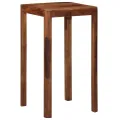  Table de bar 60 x 60 x 107 cm bois massif d'acacia