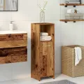 Armoire de salle de bain vieux bois 30x30x95 cm bois ingénierie