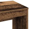 Bureau vieux bois 90x40x72 cm bois d'ingénierie