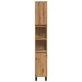Armoire de salle de bain chêne artisanal 30x30x190 cm