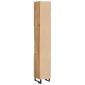 Armoire de salle de bain chêne artisanal 30x30x190 cm