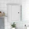 Armoire murale de salle de bain BODO blanc 44x30x60 cm