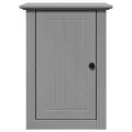 Armoire murale de salle de bain BODO gris 44x30x60 cm