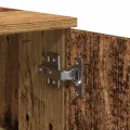 Meuble TV vieux bois 140x35x40 cm bois d'ingénierie