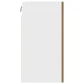 Armoire suspendue chêne artisanal 50x31x60 cm bois d'ingénierie