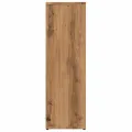 Bibliothèque chêne artisanal 45x25x80 cm bois d'ingénierie