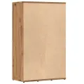 Bibliothèque chêne artisanal 45x25x80 cm bois d'ingénierie