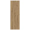 Buffet haut chêne artisanal 60x32x190 cm bois d'ingénierie