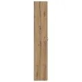 Buffet haut chêne artisanal 60x32x190 cm bois d'ingénierie