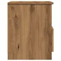 Tables chevet 2 pcs chêne artisanal 40x40x50 cm bois ingénierie