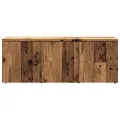 Meuble TV vieux bois 80x34x30 cm bois d'ingénierie