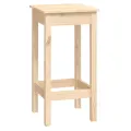 Ensemble de bar 9 pcs Bois de pin massif