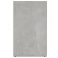 Armoires à chaussures 2 pcs Gris béton 52,5x30x50 cm