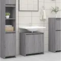 Armoire de bain Sonoma gris 60x33x61 cm Bois d'ingénierie
