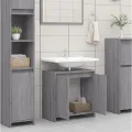 Armoire de bain Sonoma gris 60x33x61 cm Bois d'ingénierie