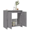 Armoire de bain Sonoma gris 60x33x61 cm Bois d'ingénierie