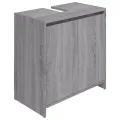 Armoire de bain Sonoma gris 60x33x61 cm Bois d'ingénierie