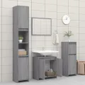 Armoire de bain Sonoma gris 60x33x61 cm Bois d'ingénierie