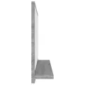 Miroir de bain Sonoma gris 40x10,5x37 cm Bois d'ingénierie