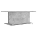Table basse gris béton 102x55,5x40 cm bois d'ingénierie