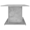Table basse gris béton 102x55,5x40 cm bois d'ingénierie