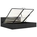 Cadre de lit à rangement hydraulique sans matelas 180x200 cm