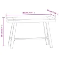 Banc 80 cm Bois massif de teck
